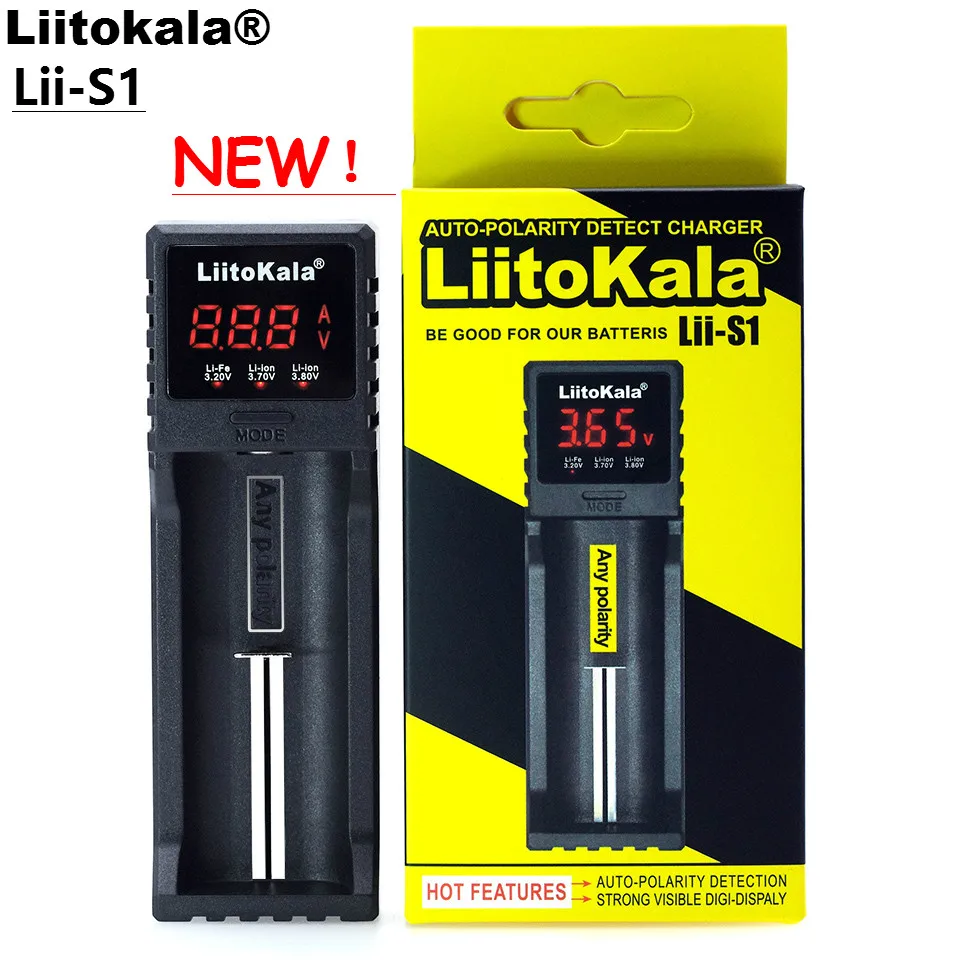Зарядное устройство Liitokala Lii500/Lii402/Lii202/Lii100/Lii300/LiiS1 1 2 В/3 7 в 18650/26650/18350/16340/18500/AA/AAA для