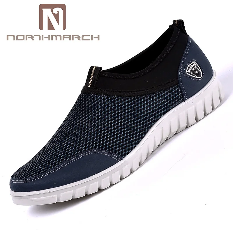 NORTHMARCH Men's Casual Shoes Sneakers Men Summer Slip-On Mesh Breathable Shoes Soft Hard-Wearing Walking Men Shoes Zapatillas NORTHMARCH Men's Casual Shoes Sneakers Men Summer Slip-On Mesh Breathable Shoes Soft Hard-Wearing Walking Men Shoes Zapatillas