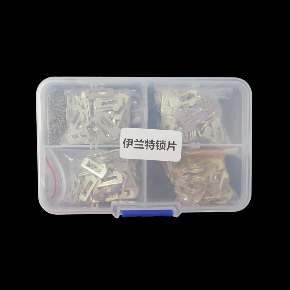 CHKJ 200 قطعة/الوحدة سيارة قفل القصب HYN11 قفل لوحة ل هيونداي إلنترا لا 1.2.3.4 كل 50 قطع ل هيونداي قفل إصلاح أطقم