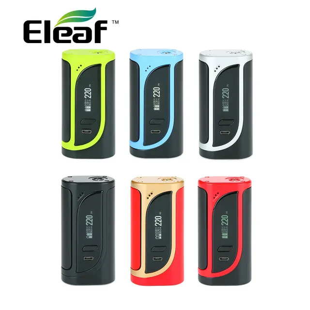 Original 220W Eleaf iKonn 220 Box MOD No 18650 Battery Box Mod for Ello Atomizer eleaf Electronic Cigarette Vape Mod vs drag 2