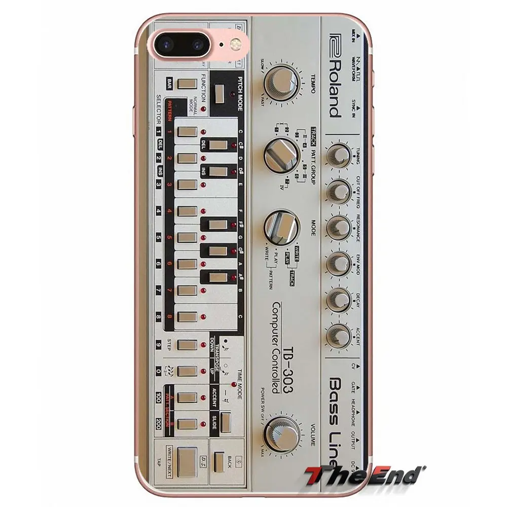 Roland TB303 сделка 9292 чехол для телефона с музыкальным принтом Sony Xperia Z Z1 Z2 Z3 Z5 compact M2 M4 M5