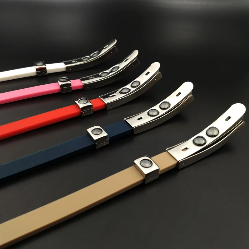 Radiation proof anti fatigue stainless steel beads silicone rubber