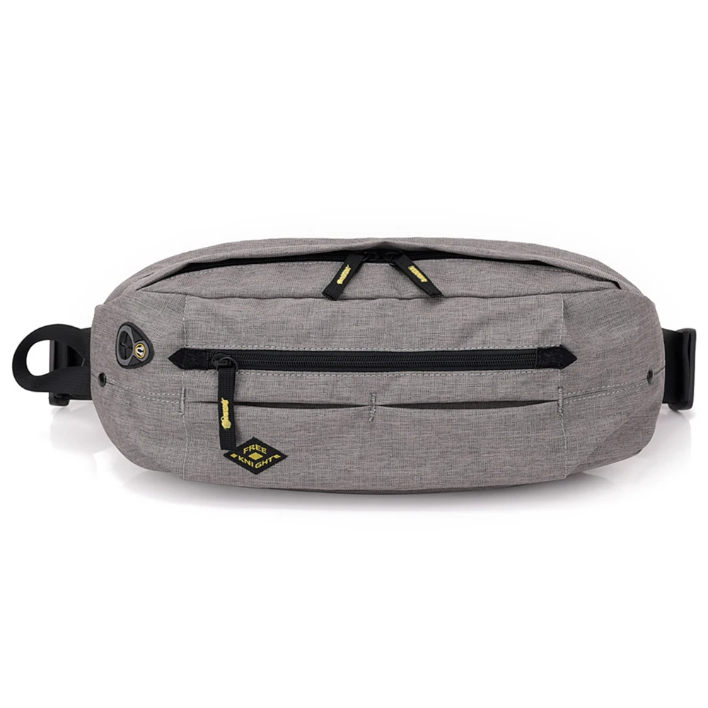 Рыцарь 2L поясная сумка легкая водонепроницаемая дорожная походная Сумка для бега поясная сумка на плечо сумки для активного отдыха - Цвет: Light Grey