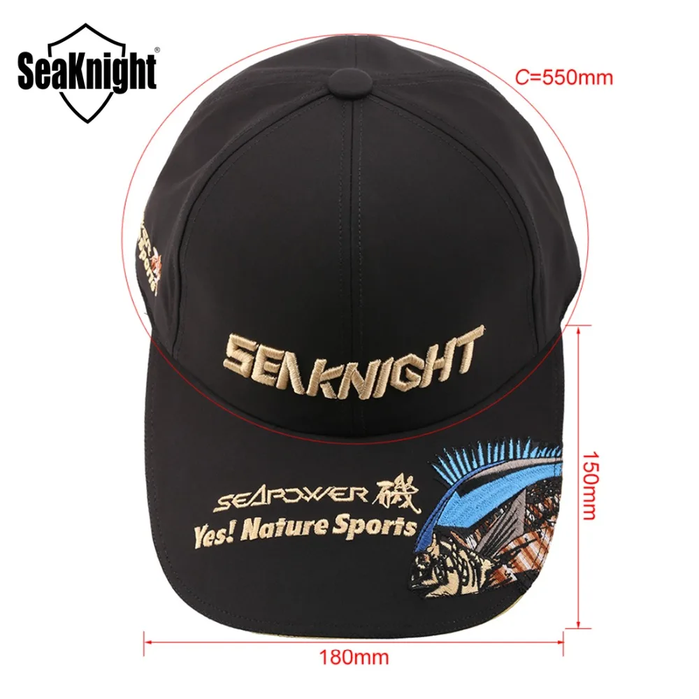Рыболовный инструмент SeaKnight SK002 регулируемая Водонепроницаемая шляпа для спорта