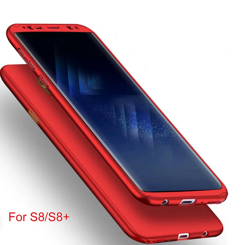 

360 Full Protection Protective Capa Coque Back Cover Case For Samsung Galaxy S9 Note 8 S8+ S8 Plus Moblie Phone Bag Covers Cases