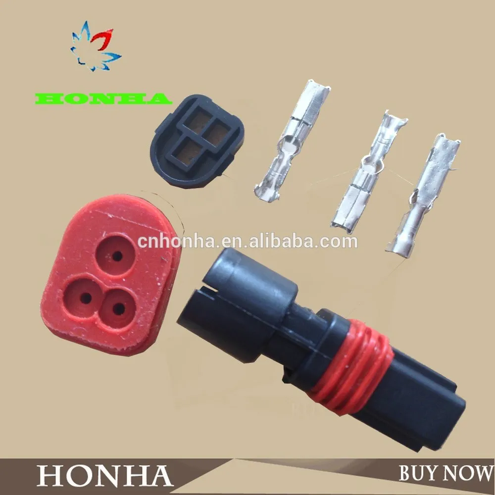 3-holes-female-sealed-harness-auto-connector 2
