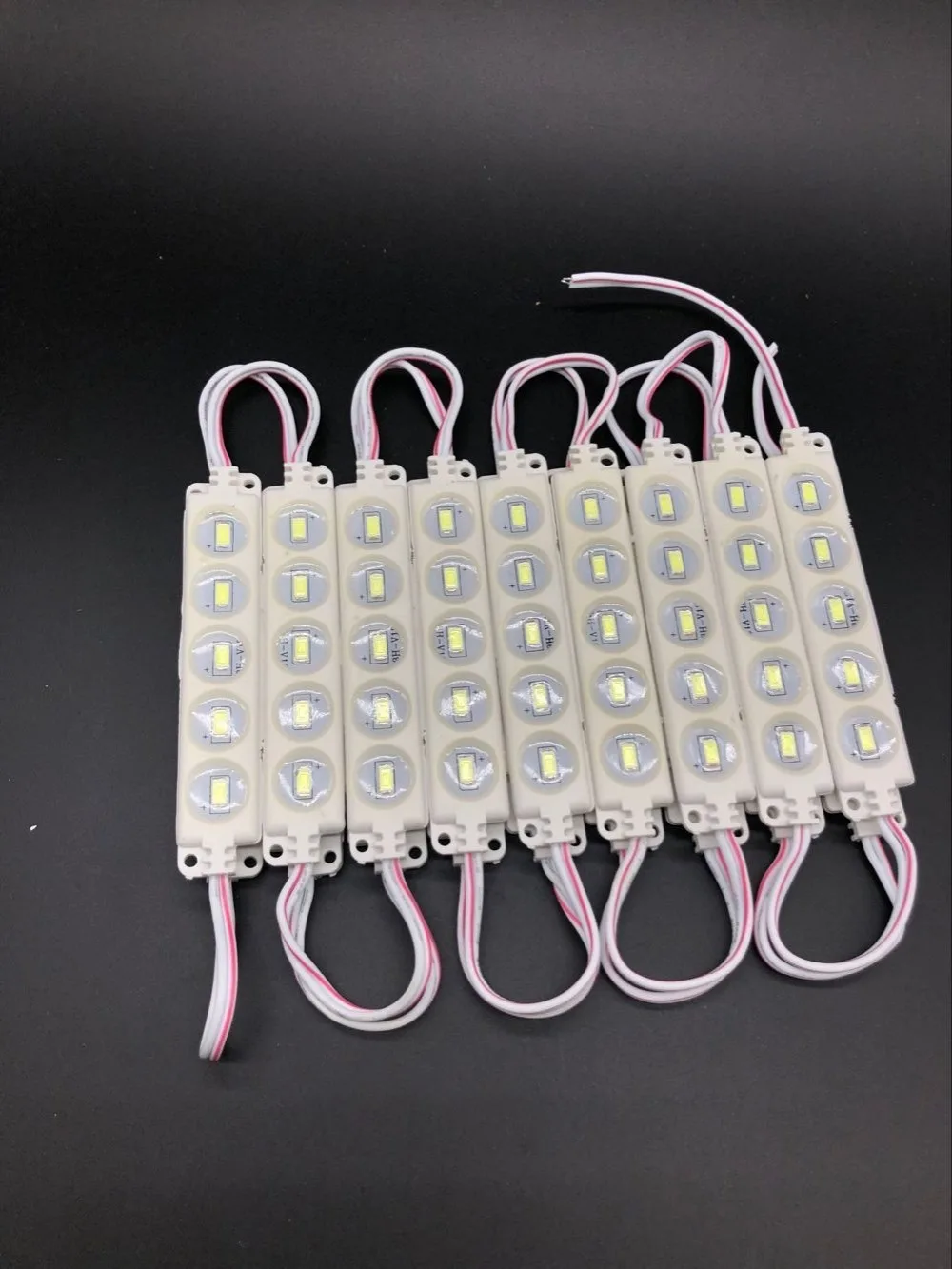 

20pcs/lot 5LED 5730 LED module SMD 5730 waterproof LED light module for sign channel letters overseas in stock DC12V