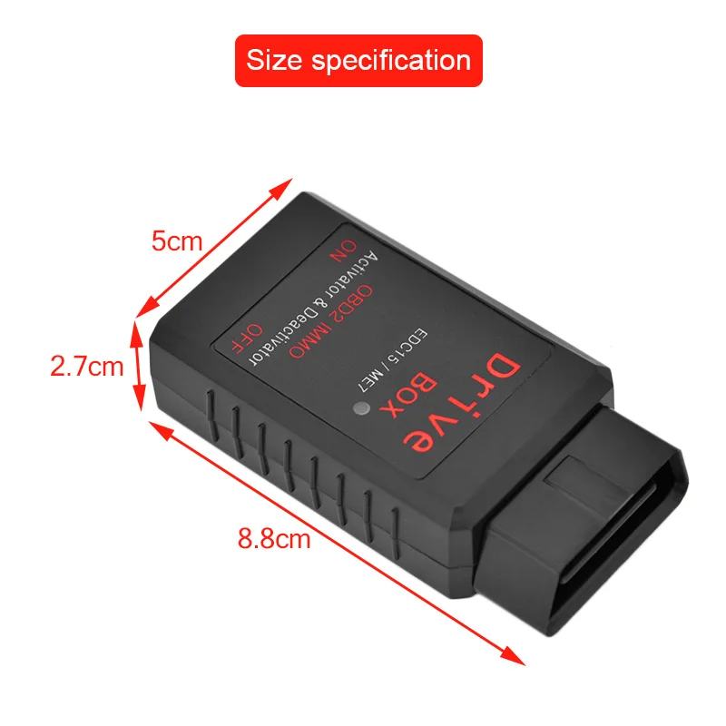 Топ-Номинальная коробка привода VAG OBD2 OBD2 IMMO Деактиватор активатор DC15/ME7 VAG IMMO Деактиватор