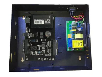 

ZK Access control Board With Metal Power Supply Box For access control System ZK 1 Door access Control Panel With Meteal Box