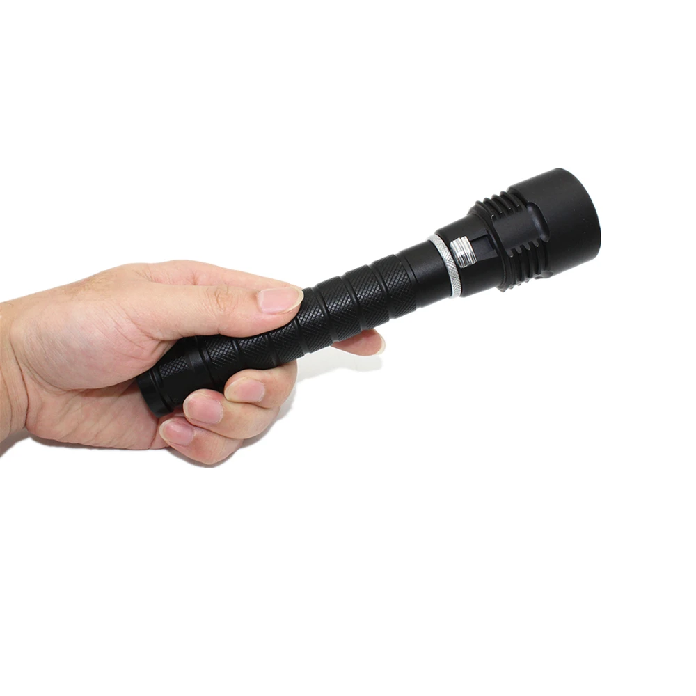 Ультрафиолетовый светодиодный онарь для подводной съемки 18 Вт 3x pe 100 м Нм|flashlight
