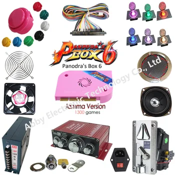 

Arcade Game kit for Pandora's box 6 Classic Arcade Joystick Classic Arcade Push
