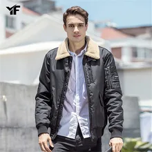 YF новые зимние толстые Брендовые мужские повседневные парки флисовые куртки с воротником модные теплые пальто черная одежда