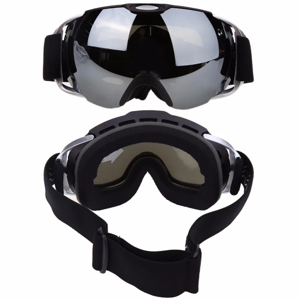 De esquí profesional gafas de doble capas UV400 anti-niebla gran máscara de esquí gafas de esquí de las mujeres de los hombres de nieve de invierno snowboard gafas