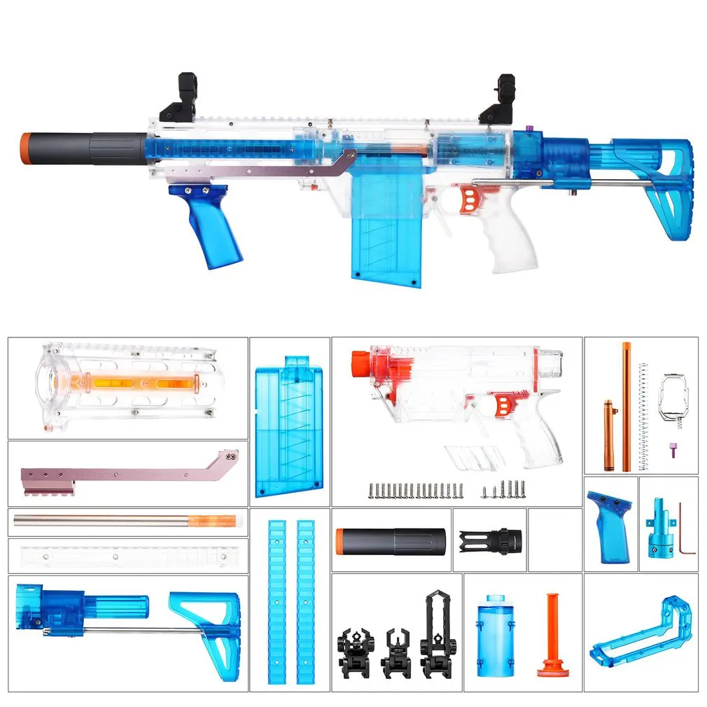 Рабочий R Тип Полностью Авто набор аксессуары для игрушечного пистолета для Nerf Stryfe модифицированный набор YYR-001-024 аксессуары для