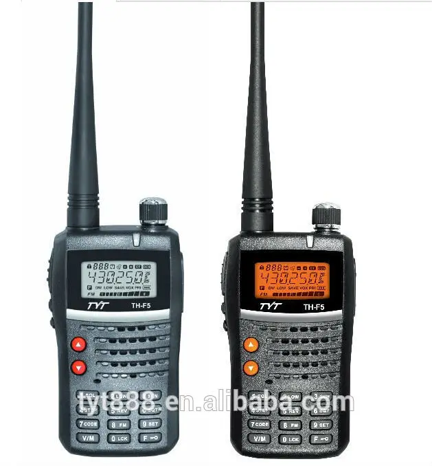 Портативная UHF VHF Любительская рация приемопередатчик 5 Вт TYT TH F5 Ham двухсторонняя