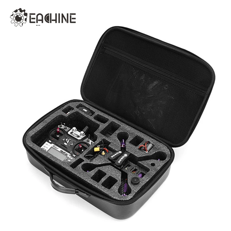 

Hot Sale! Realacc PVC Handbag Backpack Bag Case Box Case with Sponge for Eachine Wizard X220S FPV RC Racing Drone Spare Parts