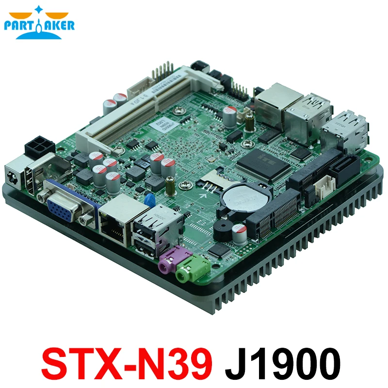 Bay trail nano itx материнская плата Intel J1900 Мини ПК 1 ethernet порт 120 мм* 120 мм материнская плата STX-N39
