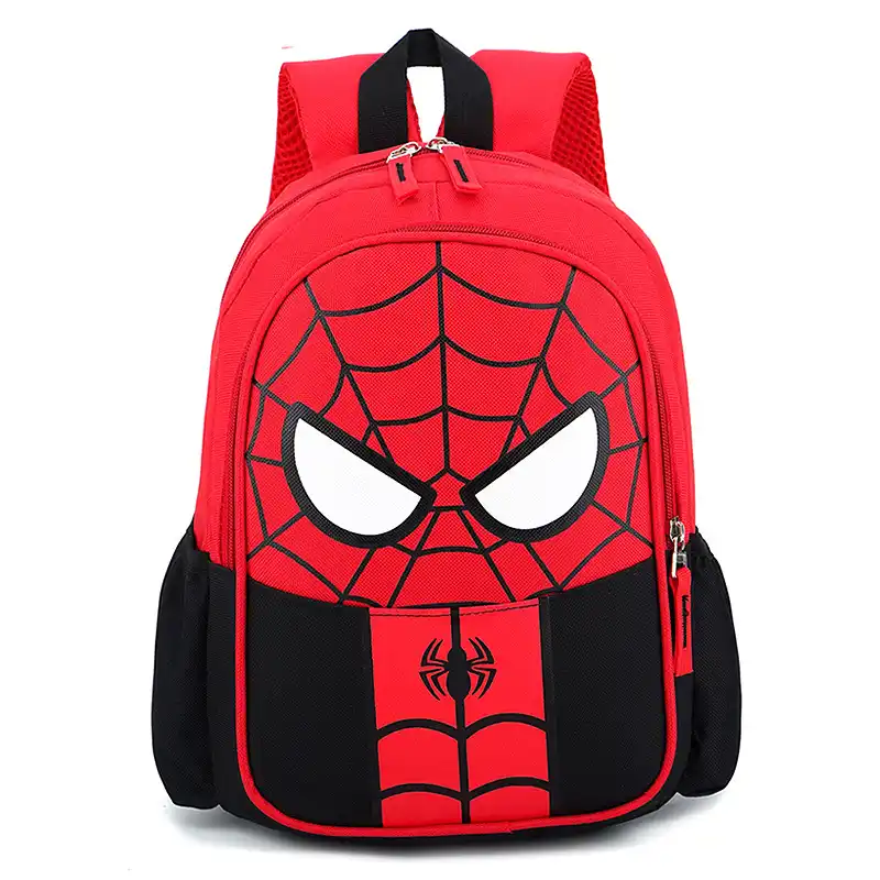 cartoon boy with backpack