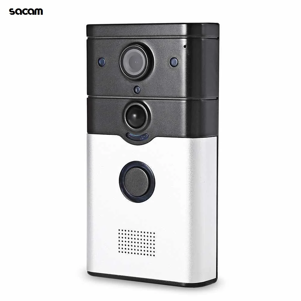 HD 720P Wireless IP Door Camera Eye Ring Doorbell WiFi Video Intercom System for Home PIR Motion Alarm to Smart Phone