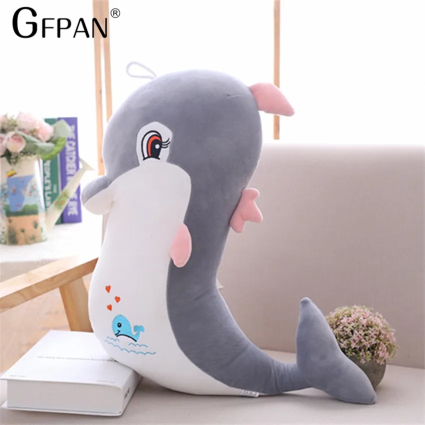 Высокое качество 1 шт. 25 см Kawaii Dolphin из мультфильма мягкого плюша игрушка милые