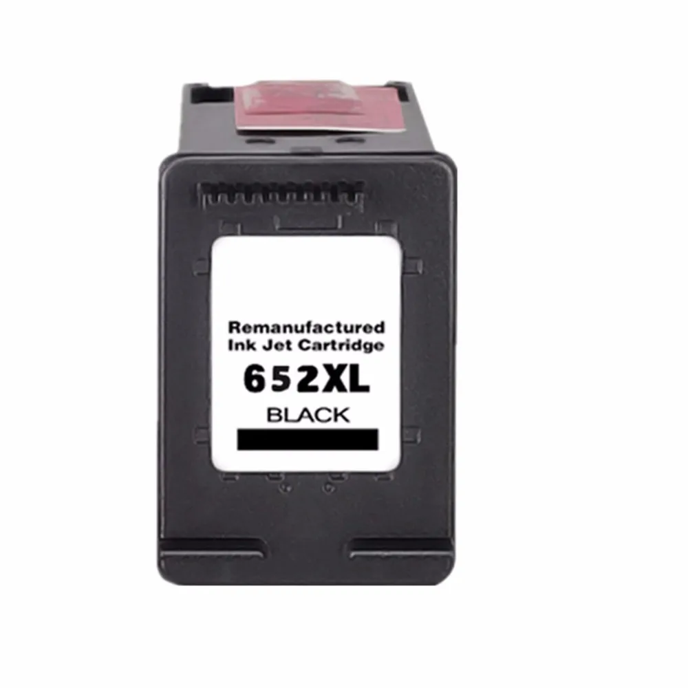 

1 Bk Remanufactured Ink Cartridges For HP 652 XL HP652 Deskjet 1115 1118 2135 2136 2138 3635 3636 3835 4535 4536 4538 4676 4678