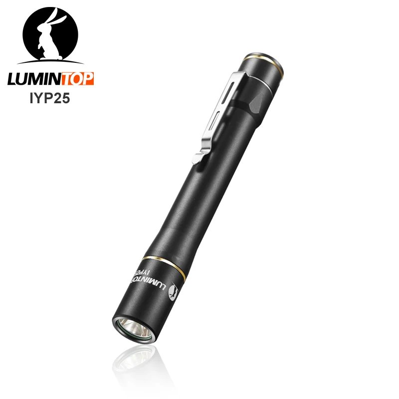 

Lumintop IYP25 Penlight 2xAA flashlight Nichia 219CT/Cree XP-G3 LED 3 Modes slim pen flashlight Powered By 2x AA battery