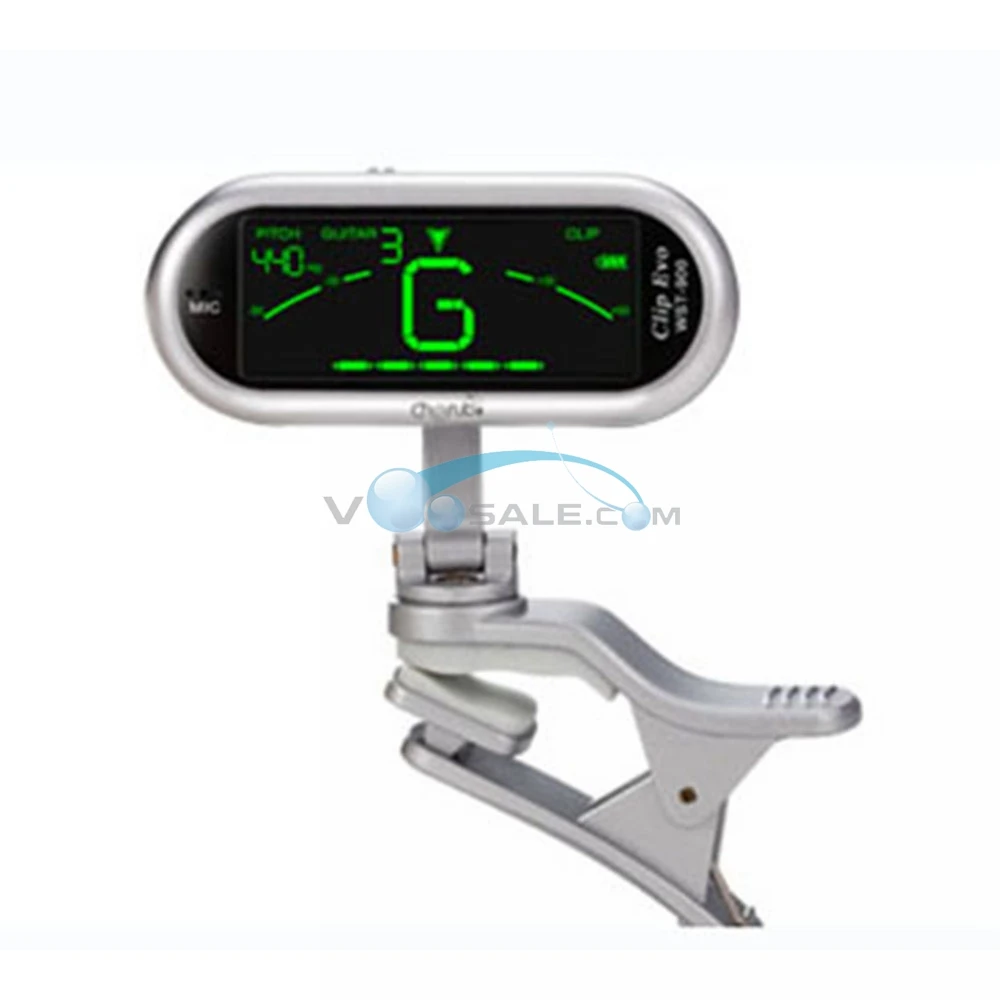 

Cherub WST-900 Clip-on Tuner With LCD Design Display For Guitar/Bass/Violin/Ukulel Tuning Guitar Accessories Mini Clip-on Tuner