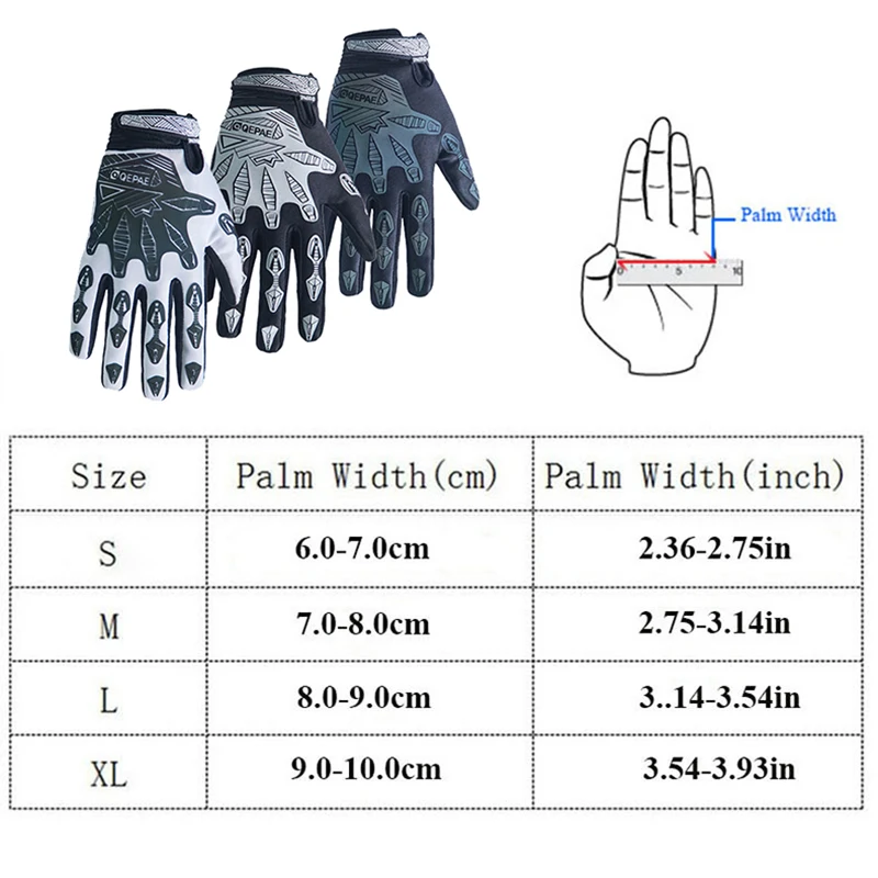 Reflective Winter Waterproof Cycling Gloves Fingers Touch Screen Bike Gloves Windproof Sport MTB Road Full Finger Bicycle Gloves