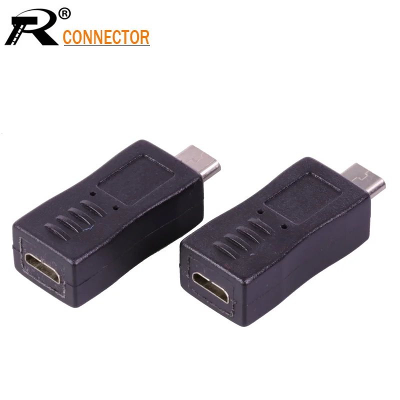 100 шт. Micro USB штекер для 5pin Женский Джек Разъем с помощью как адаптер компьютера