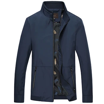 Мужские Длинные куртки и пальто, модный Тренч для мужчин, Jaqueta Masculina Veste Homme, брендовая повседневная мужская куртка - Цвет: light navy