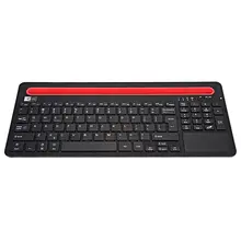 MCSAITE Black ABS + Metal B021 96-Button Bluetooth 3.0 Touch Wireless Keyboard Size 36 * 15 * 1.5 cm