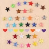 Parche para ropa pequeña estrella Multicolor, parche para ropa, planchado, bordado, apliques de tela, insignia, accesorios de ropa DIY ► Foto 1/5