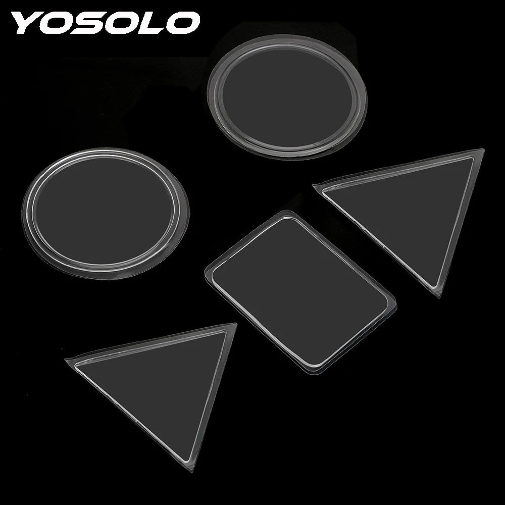 

YOSOLO Anti Slip Mat Magical Tablet Phone Bracket Wall Sticker TransparentAnti-slip Mat Sticky Gel Pad Car Mobile Phone Holder