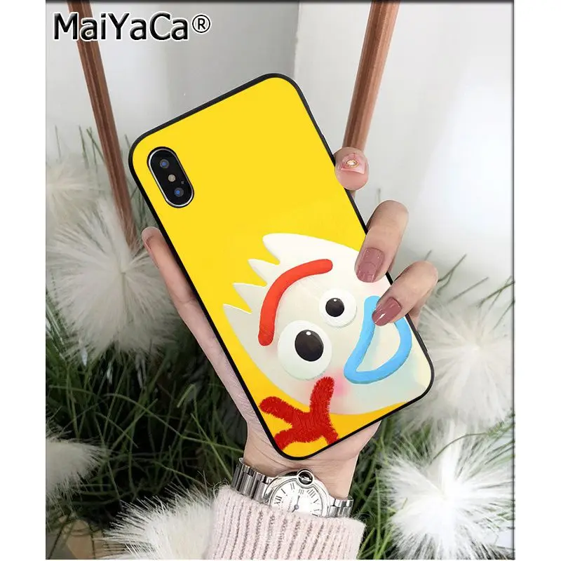 MaiYaCa мультфильм oy Story 4 Forky рукоделие принт рисунок чехол для телефона Apple iphone 11 pro 8 7 66S Plus X XS MAX 5s SE XR