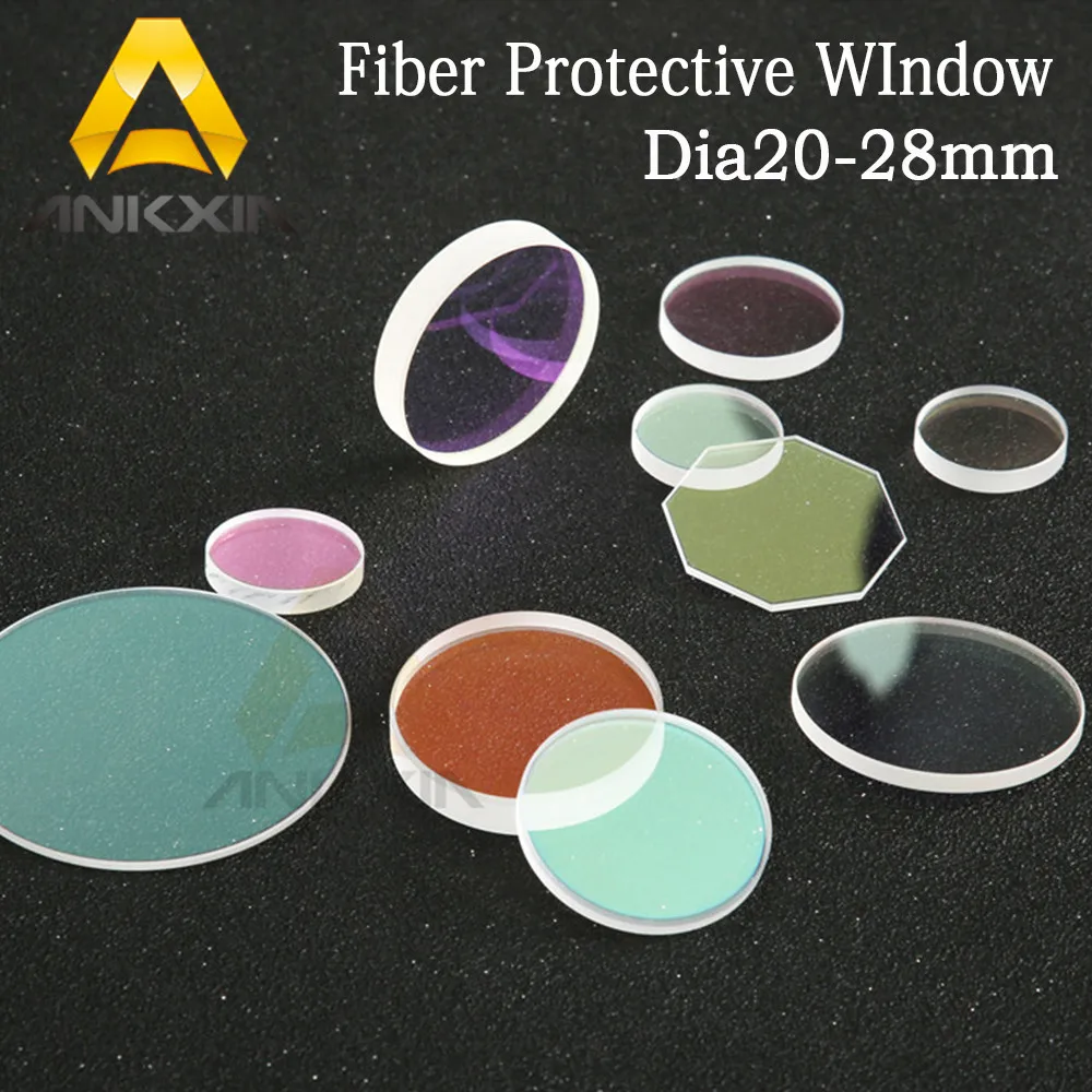 

High Quality Laser Protection Lens Window Protective Windows Dia20-28 For Fiber Laser Cutting Machine laser debris shield