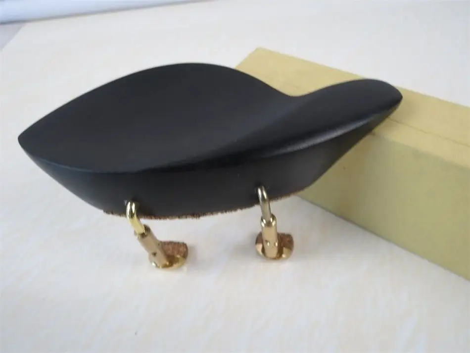 

1pcs new type ebony violin chinrest 4/4 with fission clamp