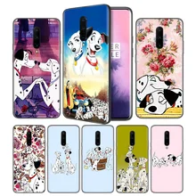 Cartoon 101 Dalmatians Soft Black Silicone Case Cover for OnePlus 6 6T 7 Pro 5G Ultra-thin TPU Phone Back Protective