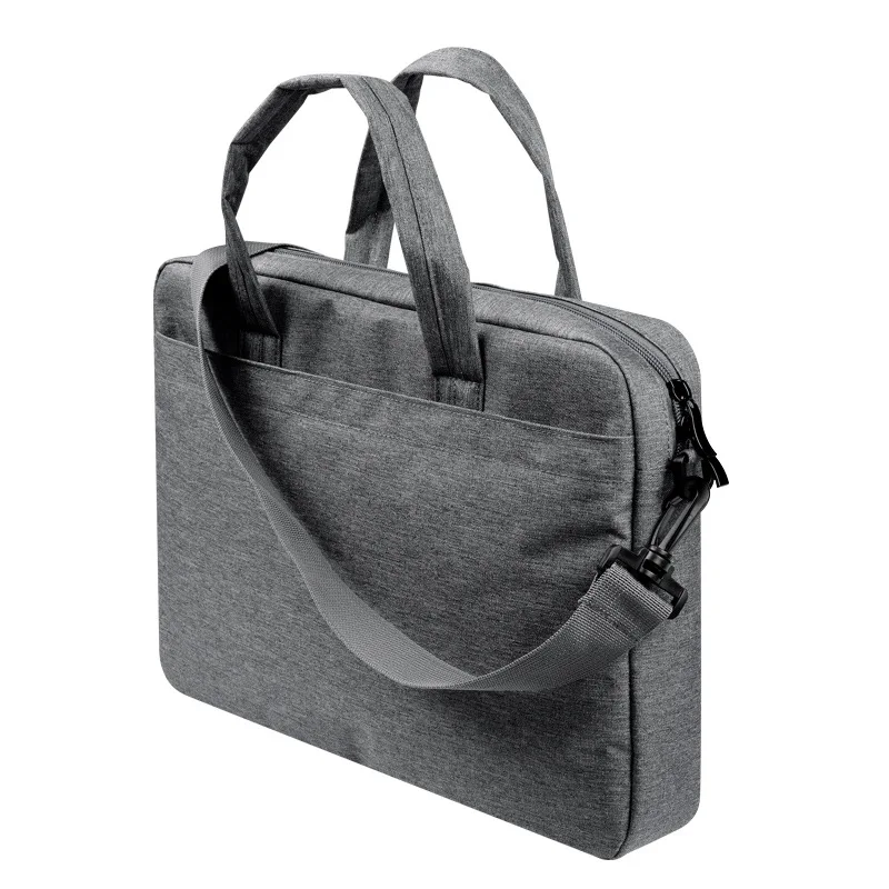 LISEN нейлоновая водонепроницаемая сумка-мессенджер для ноутбука MacBook air pro retina 13 15 чехол для ноутбука 14 15,6 женская мужская сумка - Цвет: Dark gray