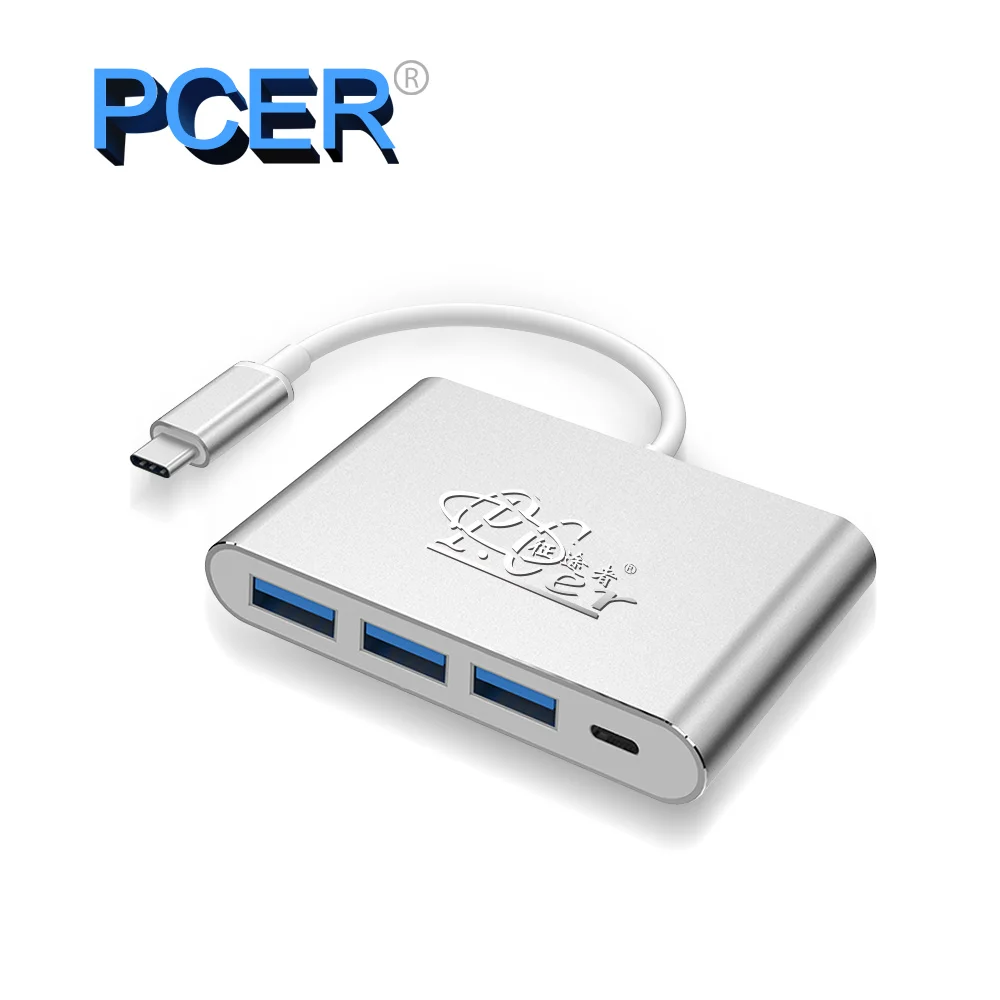 Док станция для концентратора PCER TYPE C USB к HDMI USB3.0 VGA PD адаптер 3 0 MacBook Samsung Galaxy S8/S9 Hub| |