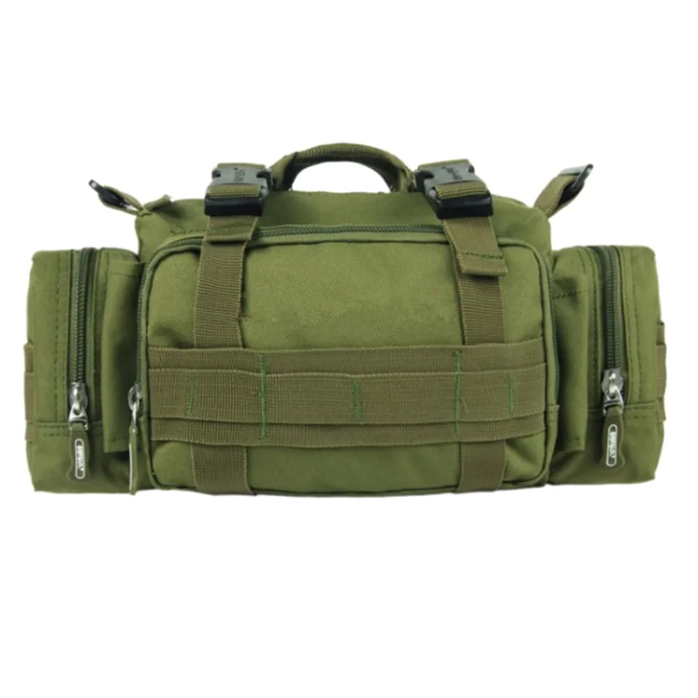 Outdoor Military Tactical Duffle Waist Bags Backpack Small Pockets Camera Bag Camping Travel ...