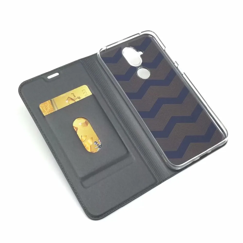 Для Nokia 8,1/Nokia 7,1 Бумажник кожаный чехол Магнитный Тонкий Книга Стенд карты защитный в виде ракушки телефон Обложка