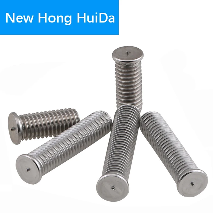 

Weld Stud Bolt Thread Metric Flat Head Ponit Welding Screw 304 Stainless Steel M4
