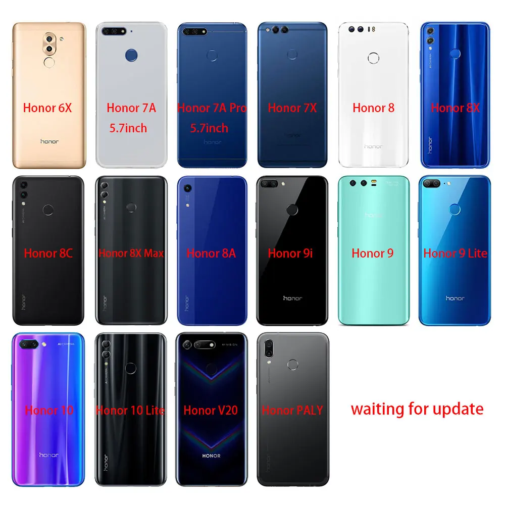 Мягкий чехол из ТПУ для huawei Honor 9 10 Lite 6X 7X 8X Max 7A 5,7 дюйма 8A 8C V20 PLAY 9i