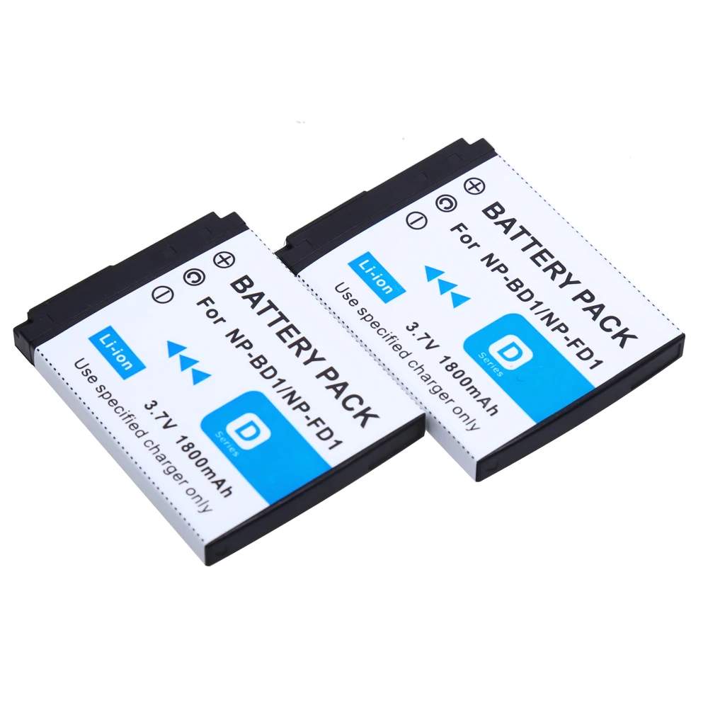 2 шт. фонарь для Sony Cybershot T300 T500 T90 T900 TX1 | Электроника