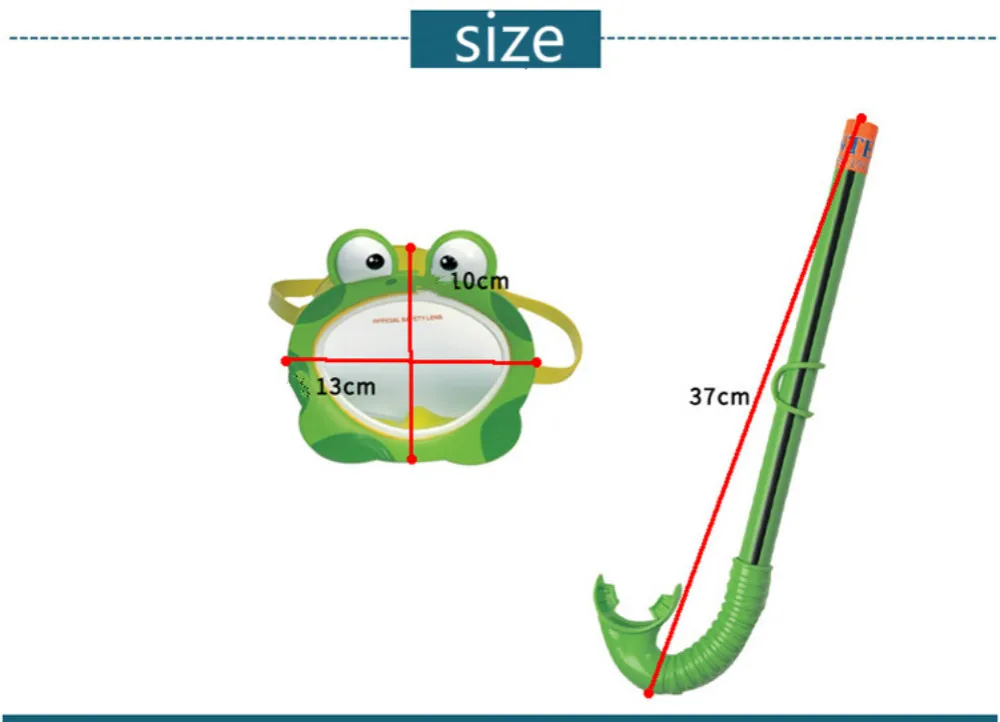 DMAR лягушка отдельный Дайвинг Анти-туман складной плавательный детский Сноркелинг маска подводное плавание очки аппарат обучение