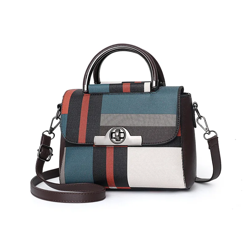 

Spring and Summer New Women's Bag Handbag Cool Shoulder Bag Fashion Handbags Slung Small Square Bag 2019 Bolso Mujer