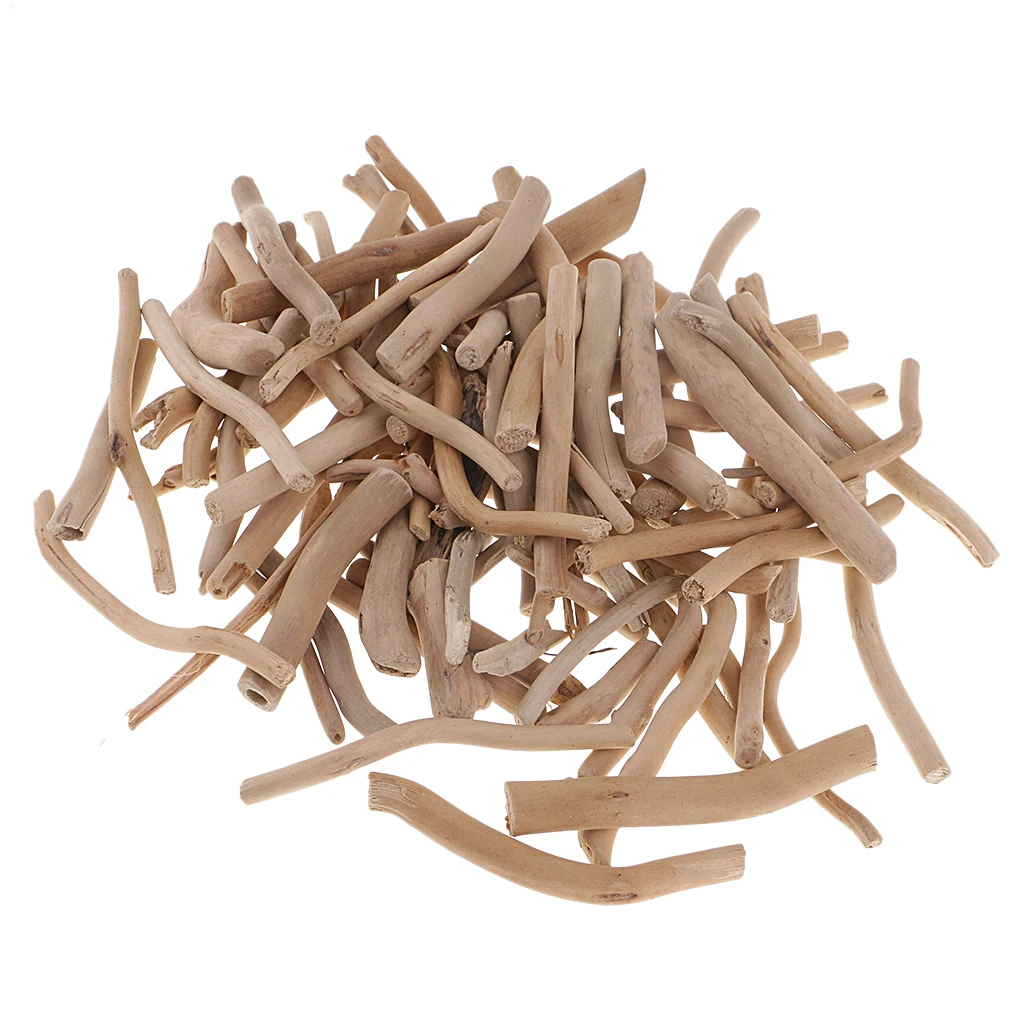 125g Driftwood Pieces Branches Northumbrian Coastline Display Arts and Craft DIY Woodworking Rustic Wedding Table Decorations