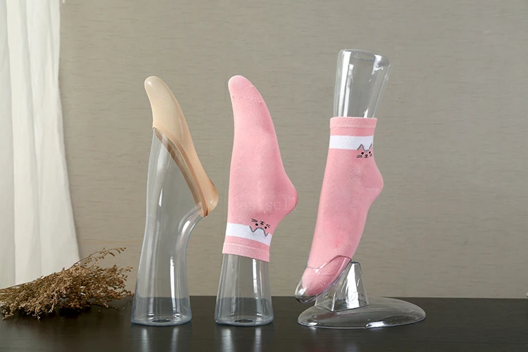 

Hot Sale!! Fashionable New Style Clear PVC Foot Model Transparent Mannequin Foot On Promotion