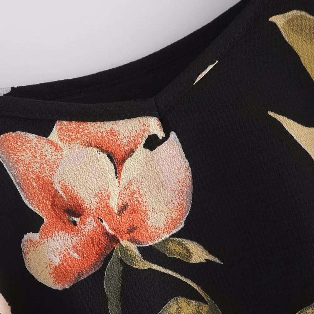 Summer Women V-Neck Chiffon Blouses Fashion Boho Floral Printed Shirts Ladies Casual Short Sleeve Off Shoulder Blouse Tops #550 Summer Women V-Neck Chiffon Blouses Fashion Boho Floral Printed Shirts Ladies Casual Short Sleeve Off Shoulder Blouse Tops #550