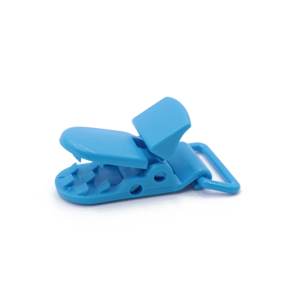 Pacifier Clip Plastic Flat Baby Dummy Soother Suspender Toddler Teething Necklace Accessories 5Pcs/Lot